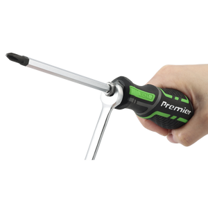Sealey AK4940HV Premier Hammer-Thru Screwdriver Set 6pc - Hi-Vis Green - additional view 7
