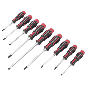Sealey AK4941 Premier Hammer-Thru Screwdriver Set 9pc