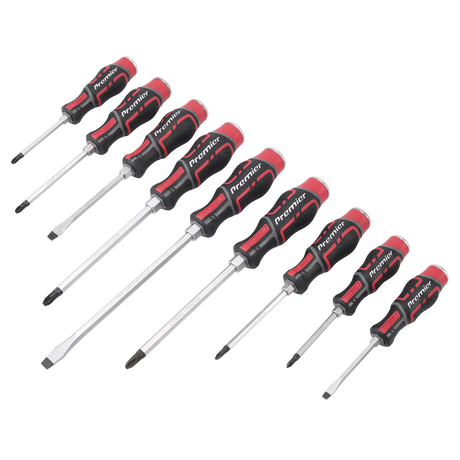 Sealey AK4941 Premier Hammer-Thru Screwdriver Set 9pc