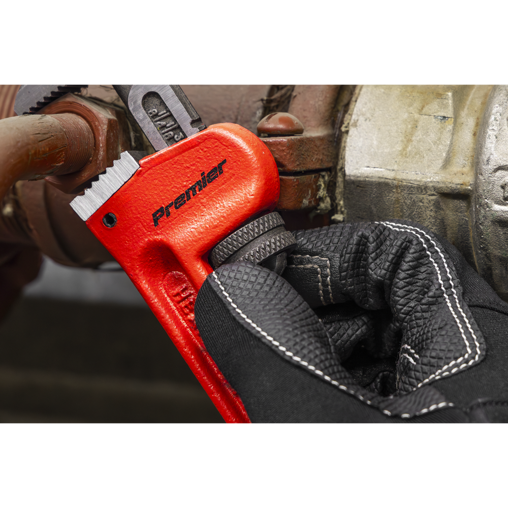 Sealey AK5101 Premier Cast Steel Pipe Wrench European Pattern 200mm - additional view 5