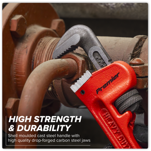 Sealey AK5101 Premier Cast Steel Pipe Wrench European Pattern 200mm - additional view 9
