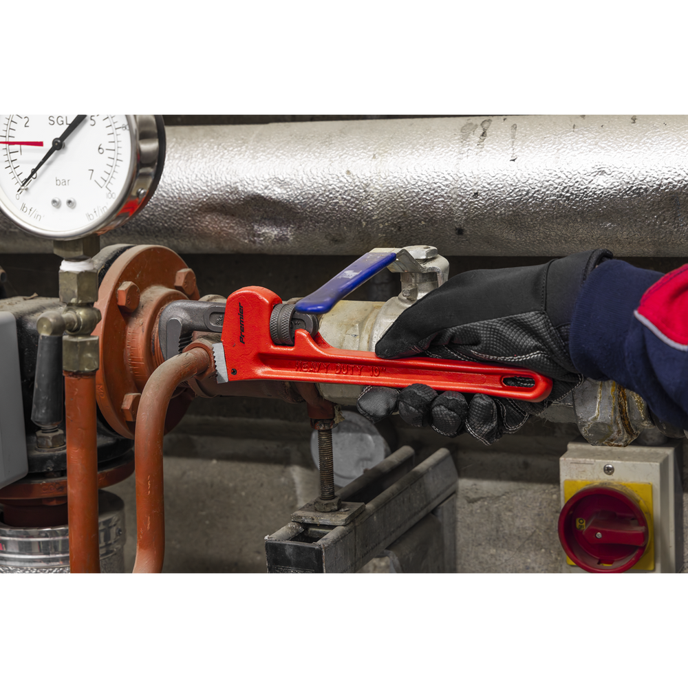 Sealey AK5102 Premier Cast Steel Pipe Wrench European Pattern 250mm - additional view 5