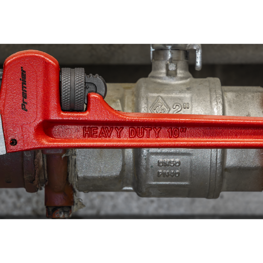 Sealey AK5102 Premier Cast Steel Pipe Wrench European Pattern 250mm - additional view 2
