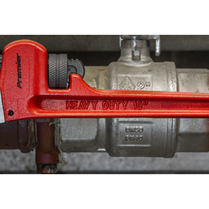 Sealey AK5102 Premier Cast Steel Pipe Wrench European Pattern 250mm - additional view 2