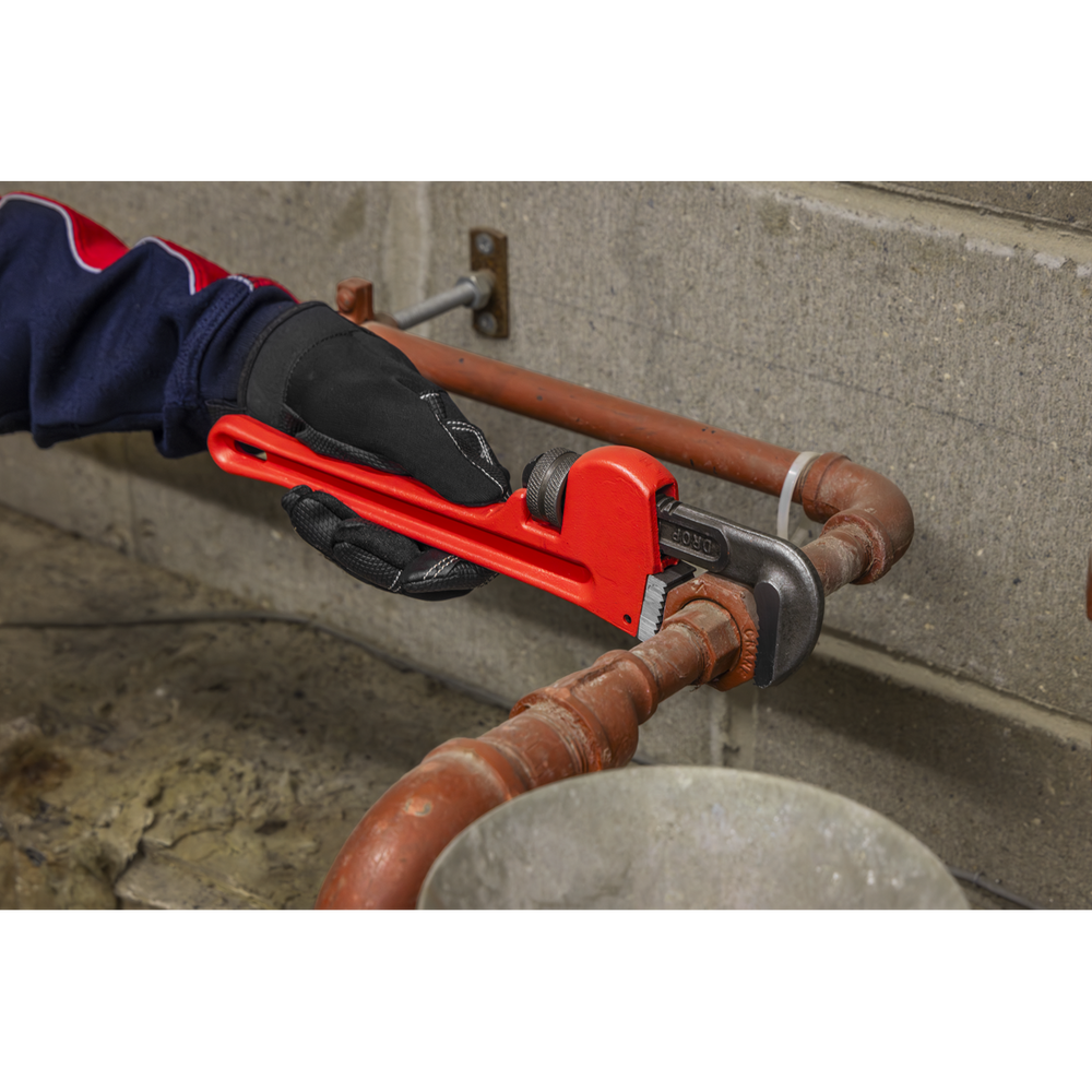 Sealey AK5103 Premier Cast Steel Pipe Wrench European Pattern 300mm - additional view 2