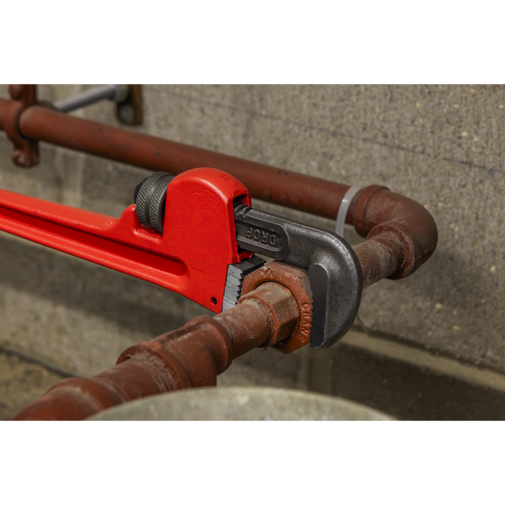 Sealey AK5103 Premier Cast Steel Pipe Wrench European Pattern 300mm - additional view 5