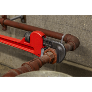 Sealey AK5103 Premier Cast Steel Pipe Wrench European Pattern 300mm - additional view 5