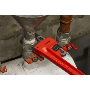 Sealey AK5104 Premier Cast Steel Pipe Wrench European Pattern 350mm - additional view 9