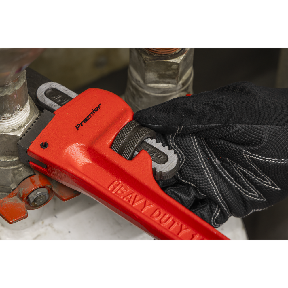 Sealey AK5104 Premier Cast Steel Pipe Wrench European Pattern 350mm - additional view 10