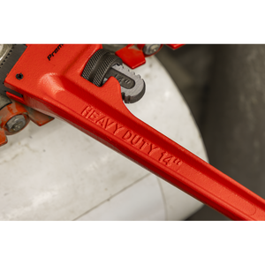 Sealey AK5104 Premier Cast Steel Pipe Wrench European Pattern 350mm - additional view 2