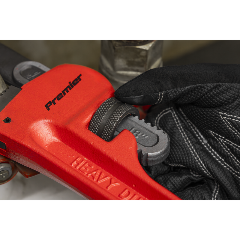 Sealey AK5105 Premier Cast Steel Pipe Wrench European Pattern 450mm - additional view 7