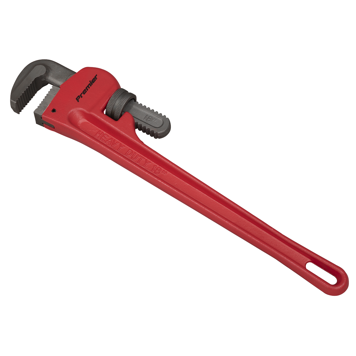 Sealey AK5105 Premier Cast Steel Pipe Wrench European Pattern 450mm - additional view 2