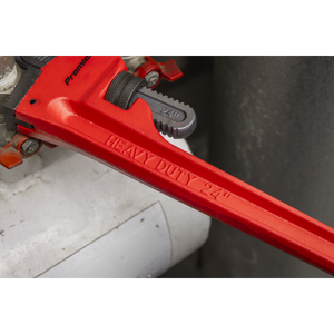 Sealey AK5112 Premier Cast Steel Pipe Wrench European Pattern 610mm - additional view 7