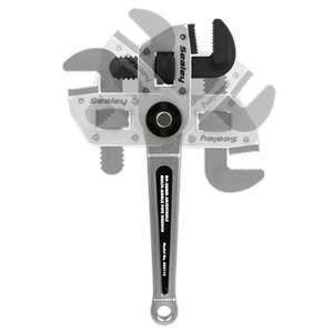 Sealey AK5115 Premier Adjustable Multi-Angle Pipe Wrench 9-38mm - additional view 2