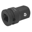 Sealey AK5402 Premier Impact Adaptor 1/2"Sq Drive Female - 3/4"Sq Drive Male