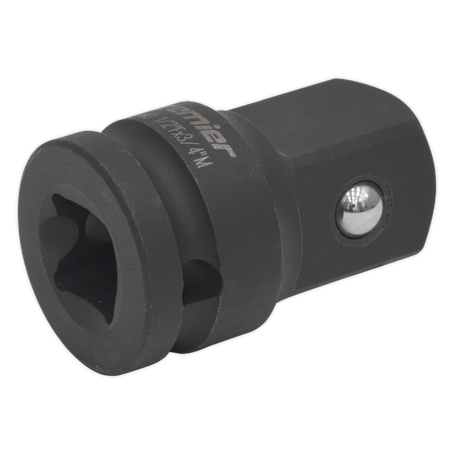 Sealey AK5402 Premier Impact Adaptor 1/2"Sq Drive Female - 3/4"Sq Drive Male
