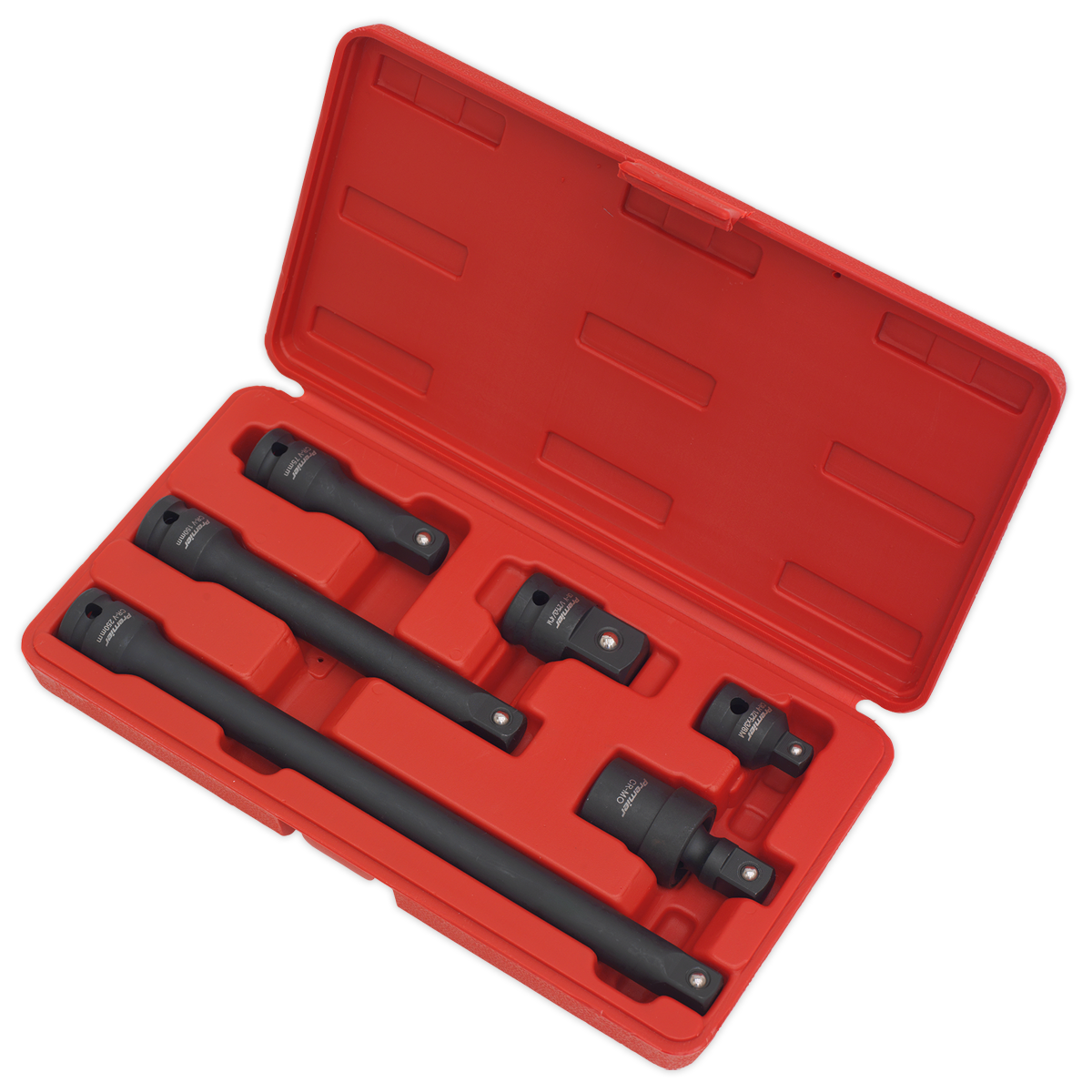 Sealey AK5514 Premier Impact Adaptor & Extension Bar Set 1/2"Sq Drive 6pc - additional view 3