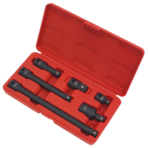 Sealey AK5514 Premier Impact Adaptor & Extension Bar Set 1/2"Sq Drive 6pc - additional view 3