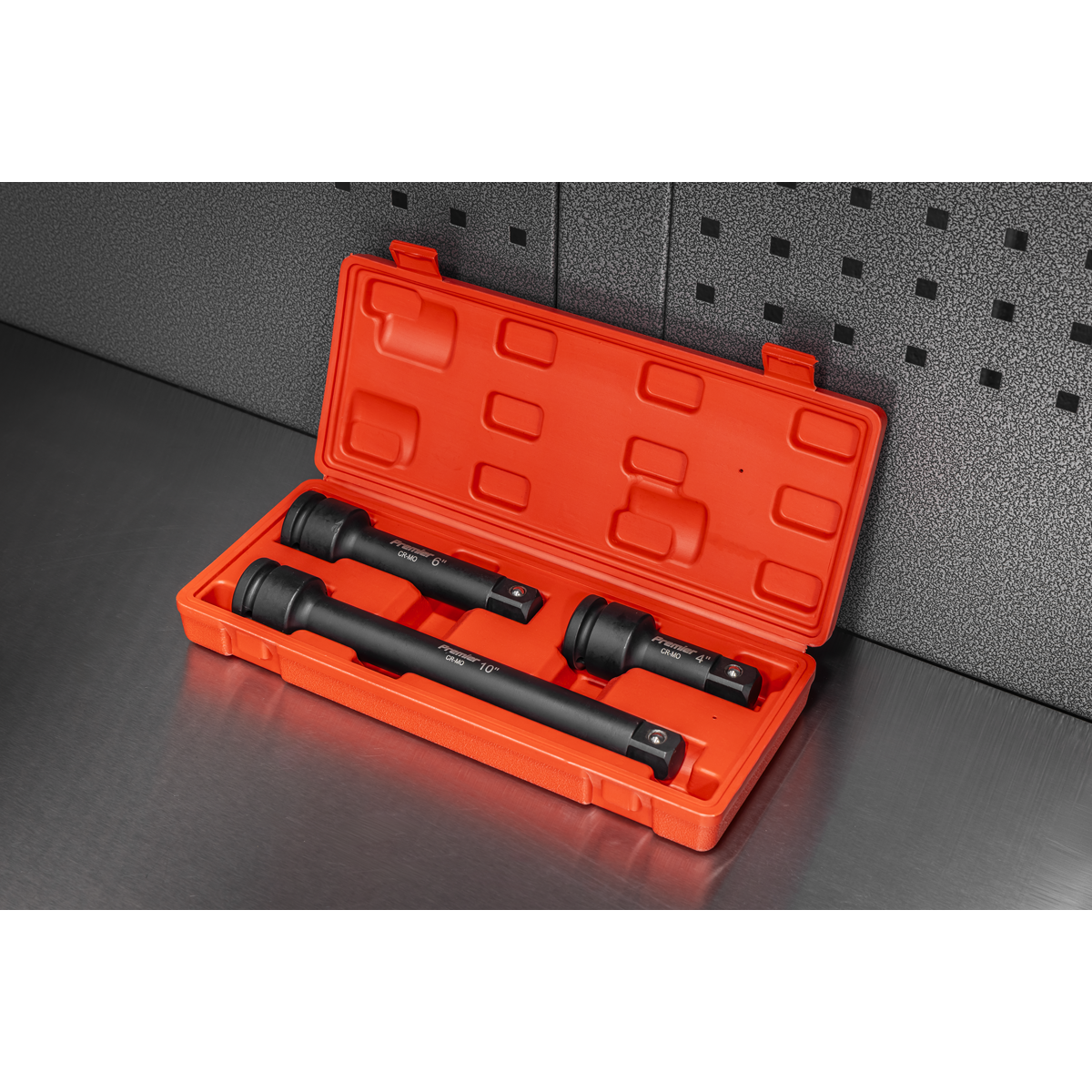 Sealey AK5515 Premier Impact Extension Bar Set 3/4"Sq Drive 3pc - additional view 3