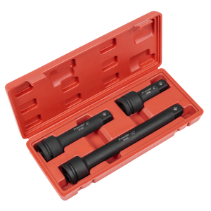 Sealey AK5515 Premier Impact Extension Bar Set 3/4"Sq Drive 3pc