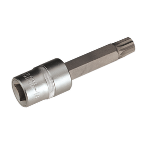 Sealey AK5531 Premier Spline Socket Bit 1/2"Sq Drive M14 x 100mm