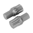 Sealey AK5532 Premier Spline Bit M14 x 30mm - Pack of 2