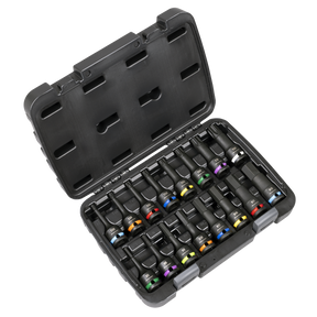 Sealey AK56005 Premier Hex & TRX-Star* Impact Socket Bit Set 1/2"Sq Drive 16pc