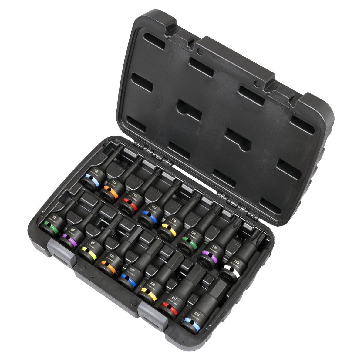 Sealey AK56005 Premier Hex & TRX-Star* Impact Socket Bit Set 1/2"Sq Drive 16pc - additional view 3