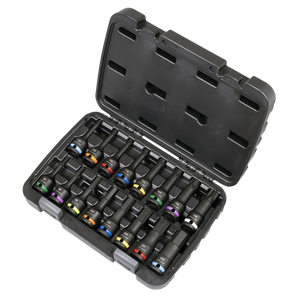 Sealey AK56005 Premier Hex & TRX-Star* Impact Socket Bit Set 1/2"Sq Drive 16pc - additional view 3