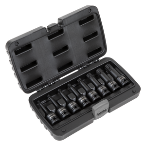 Sealey AK5602 Premier TRX-Star* Impact Socket Bit Set 1/2"Sq Drive 8pc