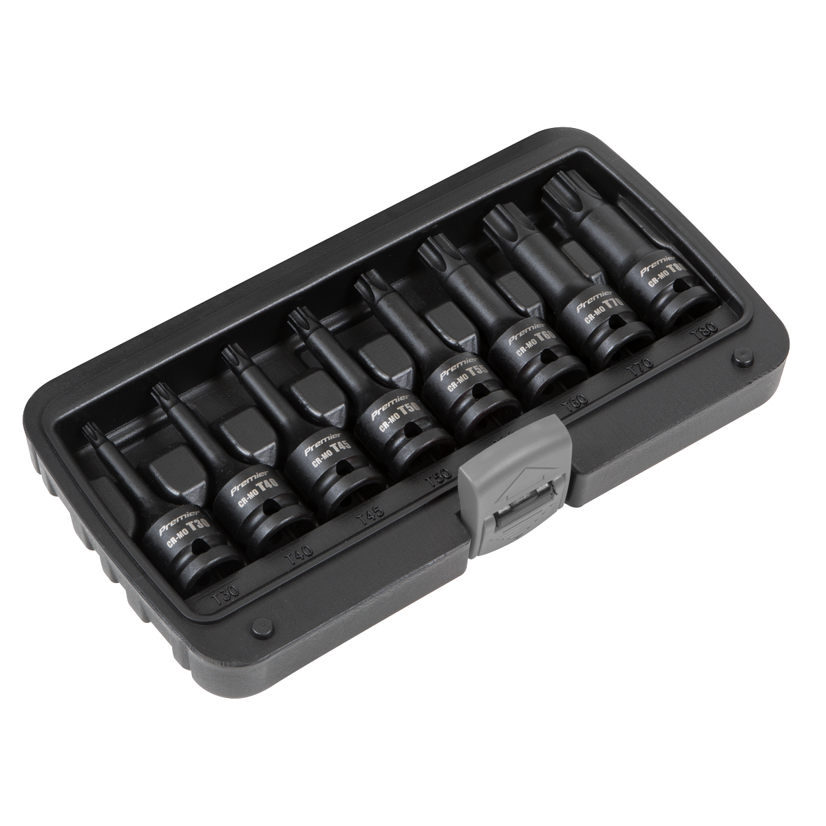 Sealey AK5602 Premier TRX-Star* Impact Socket Bit Set 1/2"Sq Drive 8pc - additional view 3