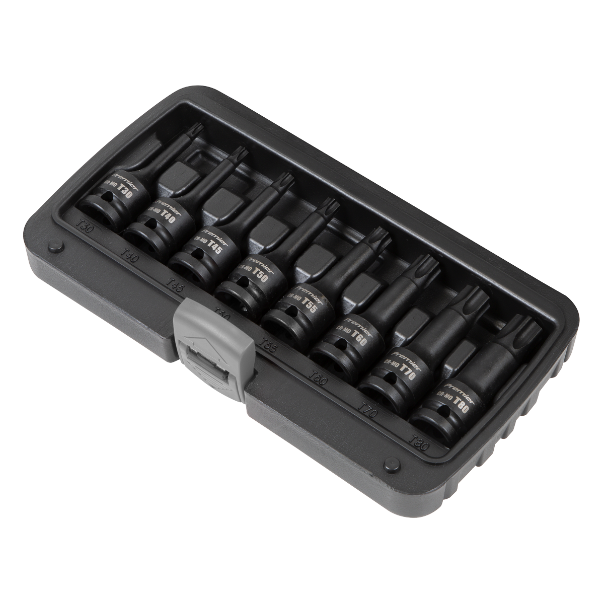 Sealey AK5602 Premier TRX-Star* Impact Socket Bit Set 1/2"Sq Drive 8pc - additional view 4