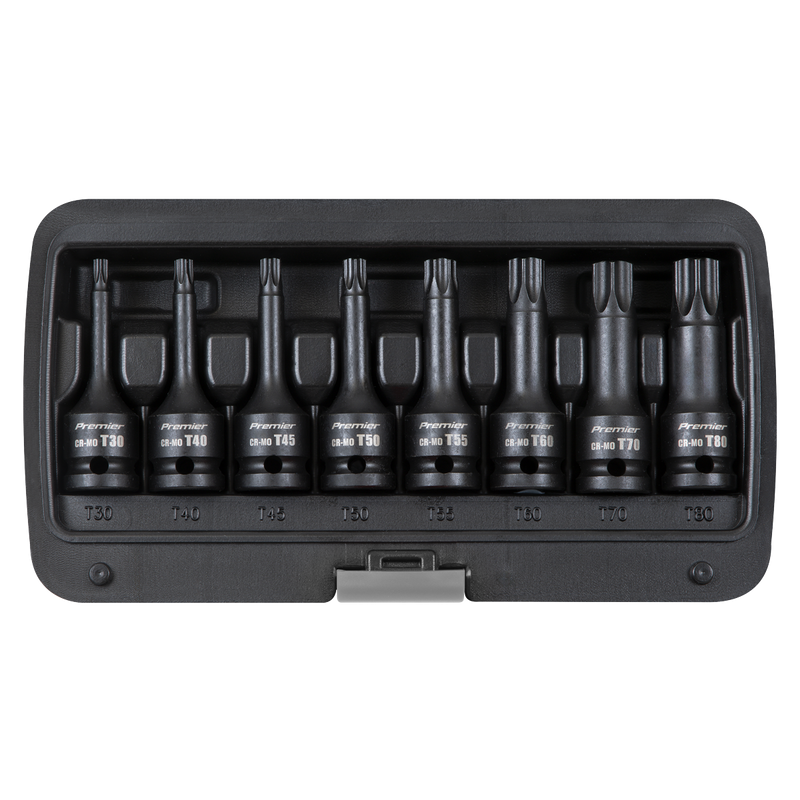 Sealey AK5602 Premier TRX-Star* Impact Socket Bit Set 1/2"Sq Drive 8pc - additional view 5