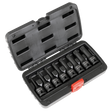 Sealey AK5604 Premier Spline Impact Socket Bit Set 1/2"Sq Drive 8pc