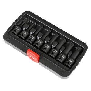 Sealey AK5604 Premier Spline Impact Socket Bit Set 1/2"Sq Drive 8pc - additional view 5