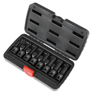 Sealey AK5604 Premier Spline Impact Socket Bit Set 1/2"Sq Drive 8pc - additional view 2