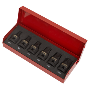 Sealey AK5607 Premier TRX-Star* Impact Socket Bit Set 1/2"Sq Drive 6pc - additional view 3