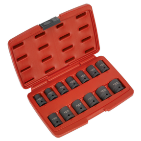 Sealey AK5613TD Premier Total Drive® Impact Socket Set 1/2"Sq Drive 13pc