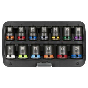 Sealey AK56160M Lock-On™ Impact Socket Set 1/2"Sq Drive 13pc 6pt Metric - additional view 3