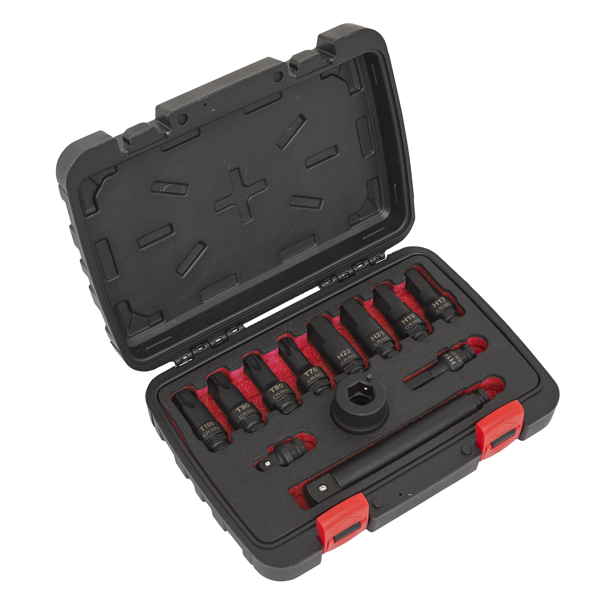 Sealey AK5617 Premier Impact Socket Bit & Accessories Set 3/4"Sq Drive 12pc