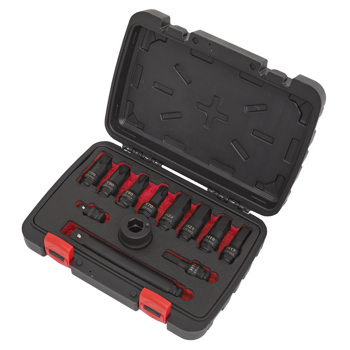 Sealey AK5617 Premier Impact Socket Bit & Accessories Set 3/4"Sq Drive 12pc - additional view 3