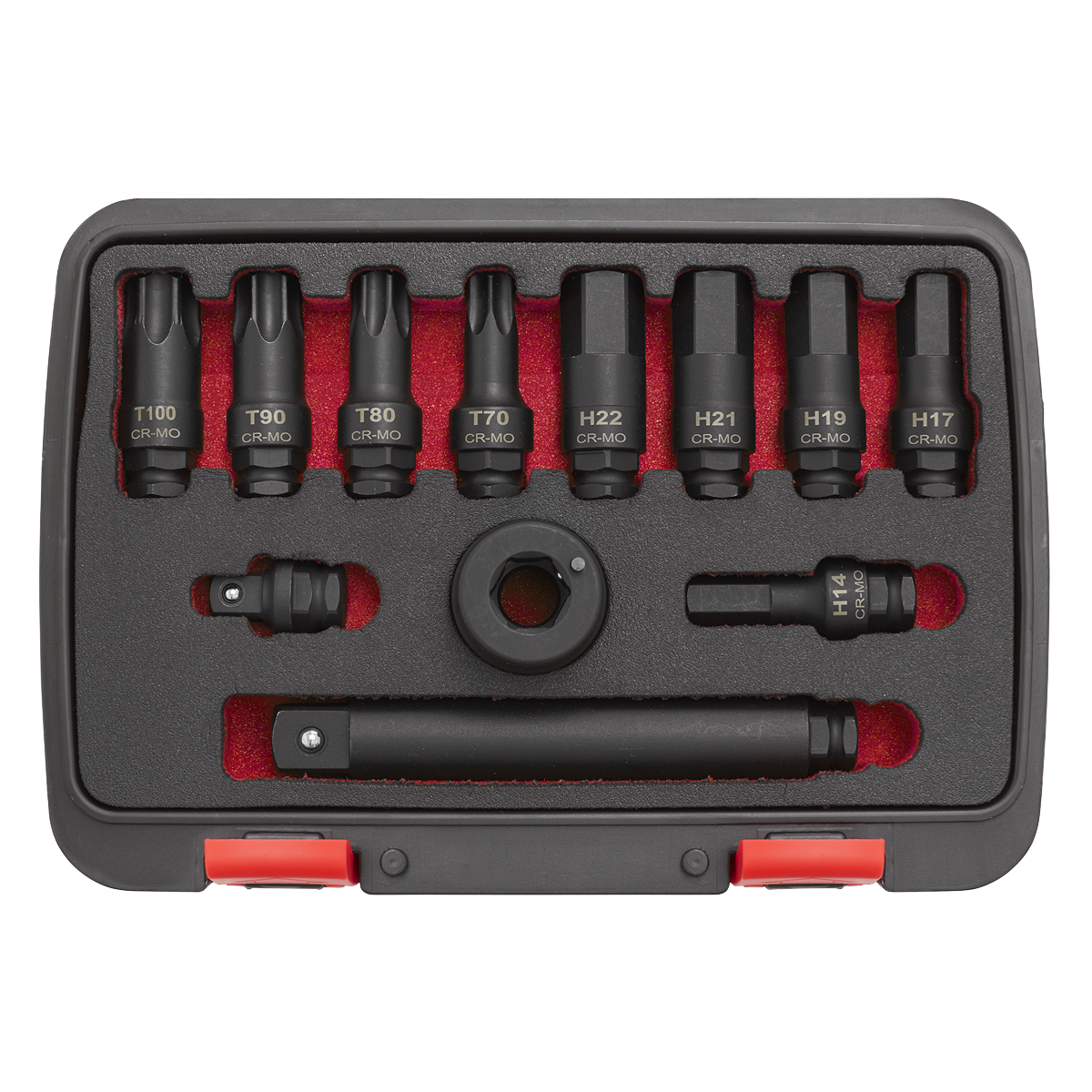 Sealey AK5617 Premier Impact Socket Bit & Accessories Set 3/4"Sq Drive 12pc - additional view 5