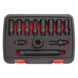 Sealey AK5617 Premier Impact Socket Bit & Accessories Set 3/4"Sq Drive 12pc - additional view 5