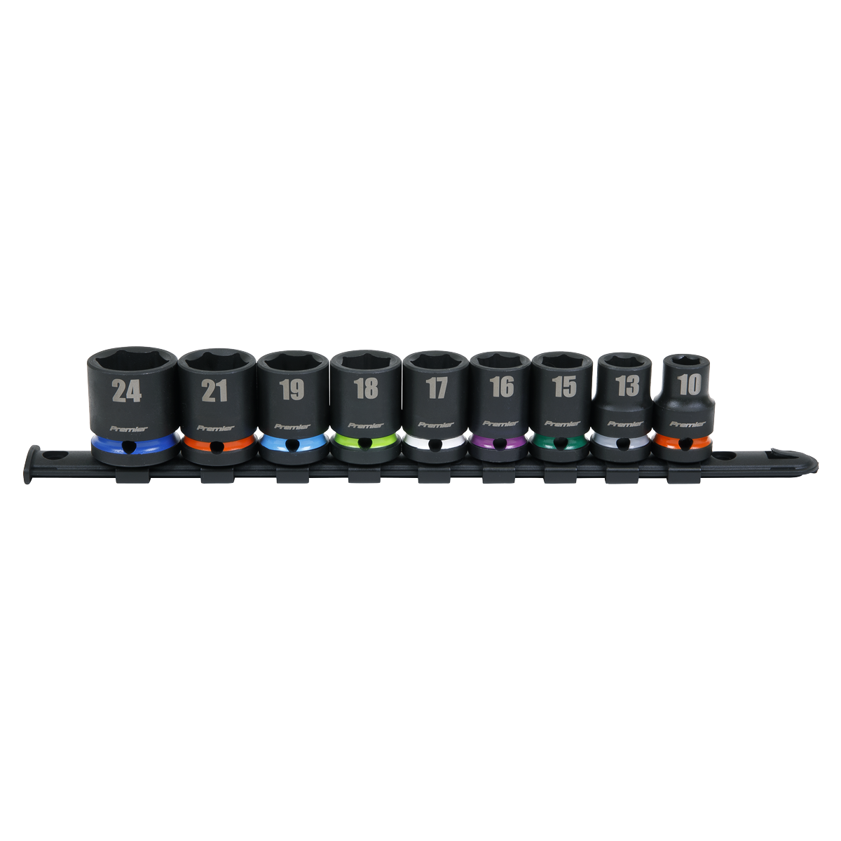 Sealey AK5618M Premier Impact Socket Set 1/2"Sq Drive 9pc - additional view 3