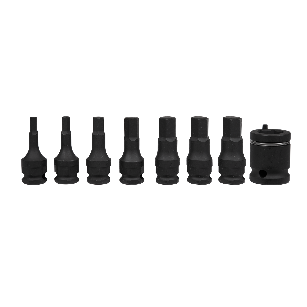 Sealey AK5620 Premier Hex Impact Socket Bit Set 3/8"Sq Drive 8pc - additional view 4