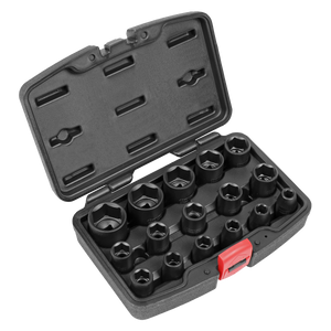 Sealey AK5624M Premier Impact Socket Set 1/2"Sq Drive 16pc