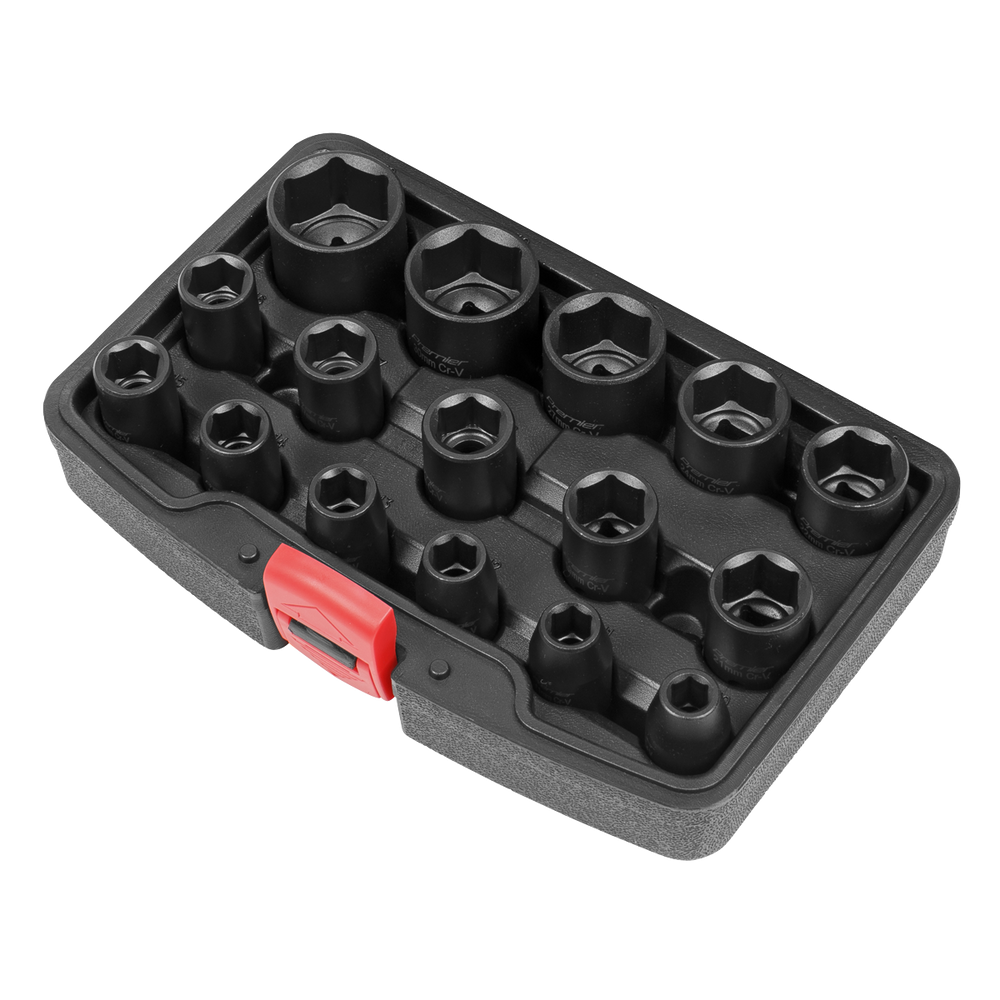 Sealey AK5624M Premier Impact Socket Set 1/2"Sq Drive 16pc - additional view 6