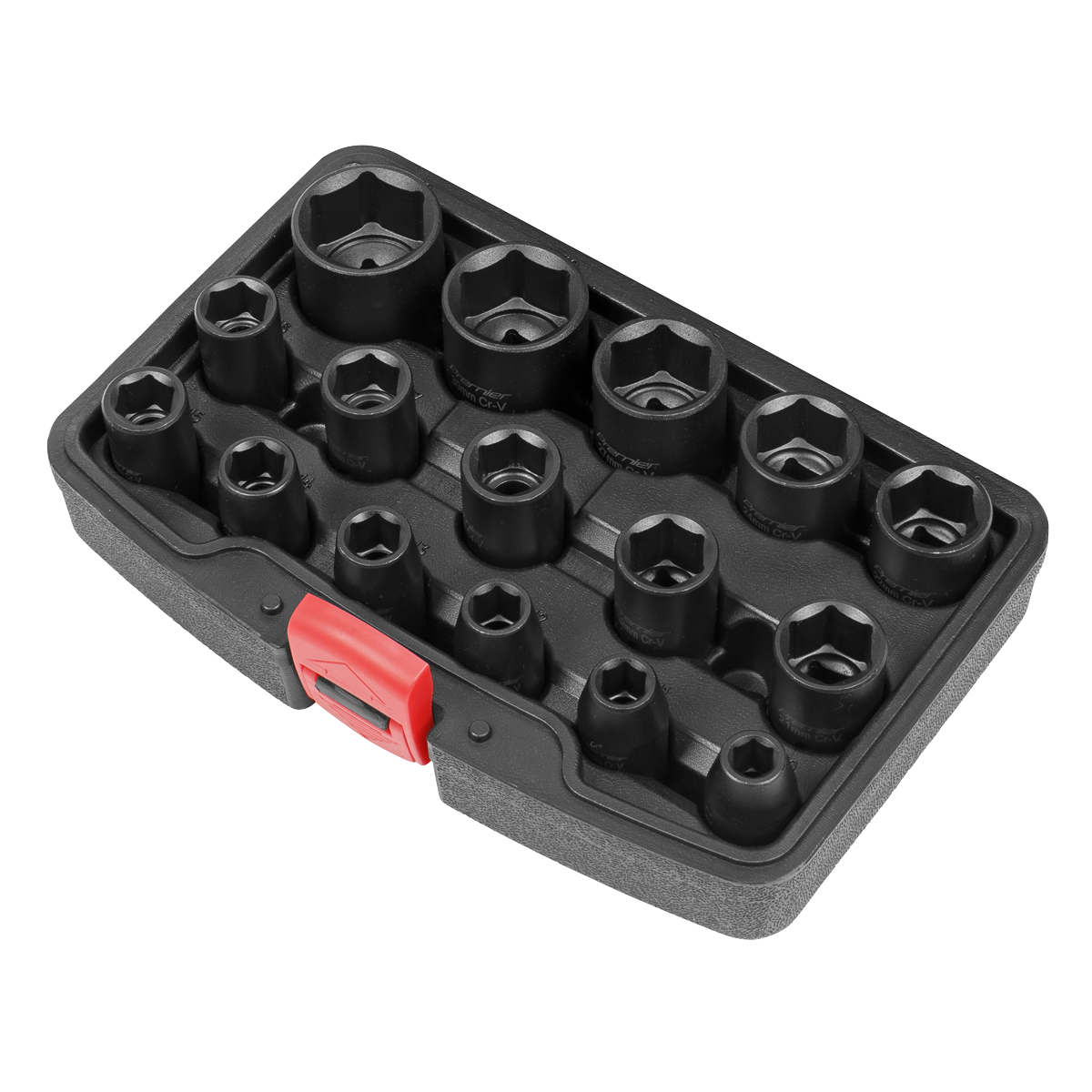 Sealey AK5624M Premier Impact Socket Set 1/2"Sq Drive 16pc - additional view 6