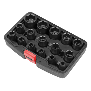 Sealey AK5624M Premier Impact Socket Set 1/2"Sq Drive 16pc - additional view 6