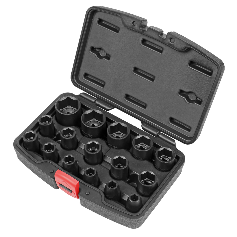 Sealey AK5624M Premier Impact Socket Set 1/2"Sq Drive 16pc - additional view 3